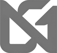 Минималистичный абстрактный логотип компании Партс Сервис в серых тонах на белом фоне
